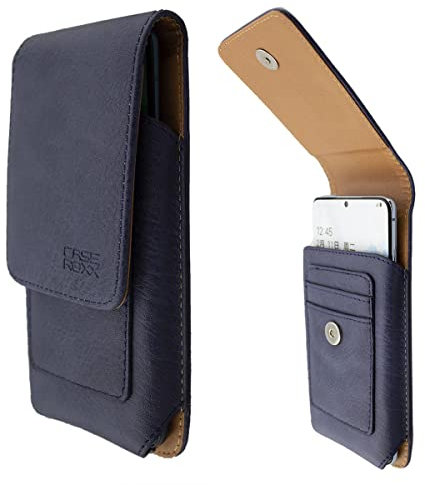 caseroxx Handy Outdoor Tasche passend für Vivo IQOO 10 mit abnehmbaren und drehbaren Gürtelclip in blau
