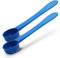 2pc Kit, RE-GEN 5ml Reusable Long Handle Plastic Measuring Spoon Scoops Dosing Spoons | Ideal for Liquids, Powders, Granules, Home, Kitchen, Catering, Healthcare, Fitness