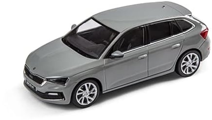 Skoda 657099300F7A Modellauto Scala Maßstab 1:43 Miniatur, grau