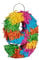 Relaxdays Pinata Zahl 9, befüllbare Mini Piñata, Geburtstag, Partypinata Kinder, zum Aufhängen, HBT 20 x 15 x 4 cm, bunt
