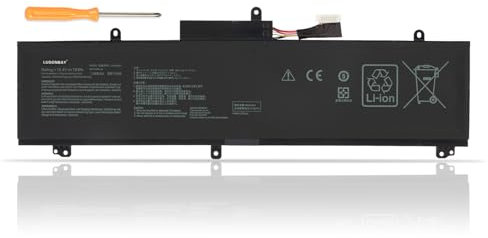 LUSONBAY C41N1837 Laptop Battery Replacement for Asus ROG Zephyrus GA502 GA502D GA502DU GA502GU GA502IV GU502 GU502DU GU502GV GU502LU GU502LW GU502LV GX502GV GX502GW GU532 GX532 Series 15.4V/76Wh