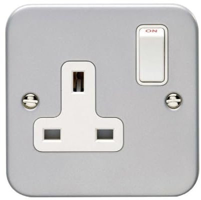 SHPELEC® Premium Metal Clad Switches and Sockets (1g Socket)