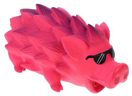 Yardwe Latexspielzeug für Haustiere Quietschendes Hundespielzeug Schweinewelpenspielzeug Interactive Dog Toys Hunde spielsachen für große Hunde Welpenspielzeug kleine Hunde Wildschwein