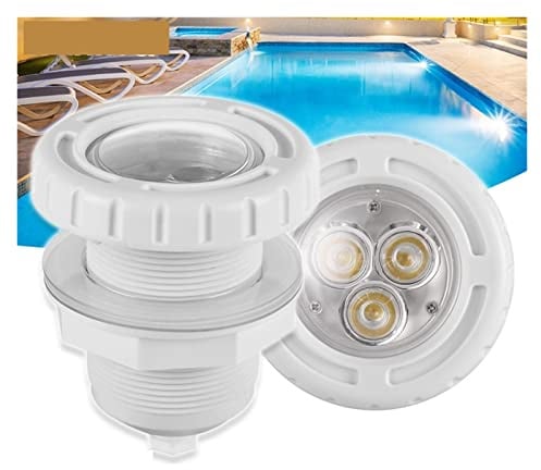 Lumière souterraine de piscine à LED 3W, 6W Piscine En Fibre De Verre Murale Intégrée Film De Lumière Sous-marine Piscine Lumière Sous-marine LED12V Hôtel Piscine Lumière PVC Piscine Lumière pour la d