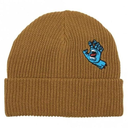 Santa Cruz Screaming Mini Hand Beanie, biscuit, Einheitsgröße