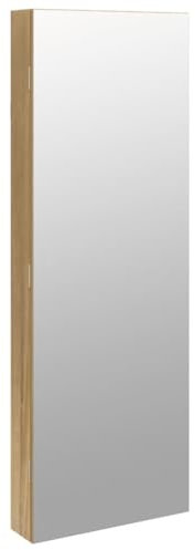 Armoire à bijoux miroir avec éclairage LED - Montage mural - 353246