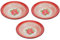 Cabilock Platos De Porcelana Esmaltada Vintage 3 Piezas Para Servir Comida Decoración De Mesa