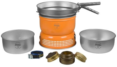 Trangia Sturmkocher 25-1 UL - Jubiläums-Sturmkocher-Set 25 aus Ultralight-Aluminium, Farbe:Cloudberry