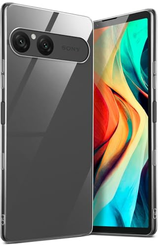 moex für Sony Xperia 10 VII Hülle Durchsichtig, Silikon Handyhülle Transparent, Clear Case Ultra Slim, Backcover Schutzhülle Dünn, Silikonhülle Minimalistisch, Aero Case, Klar