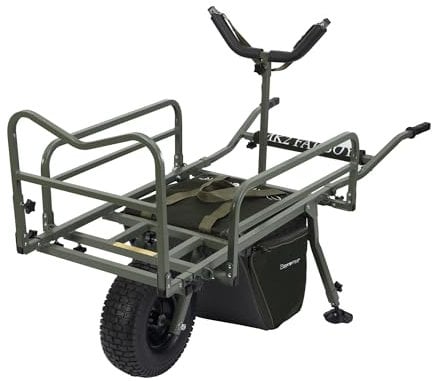 Carp Porter MK2 Fat Boy - Fishing Cart Wagon - Stainless Steel - Default