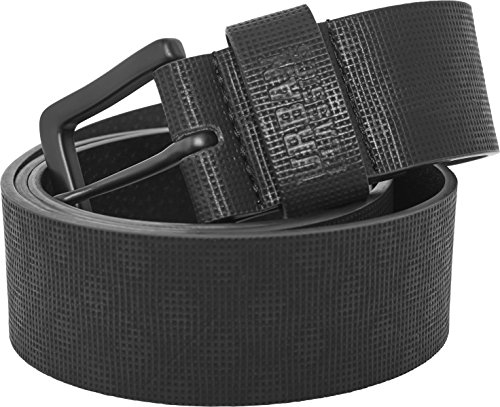 Urban Classics Unisex Fake Leather Gürtel, Schwarz (Black 00007), M
