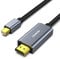 BENFEI Câble Mini DisplayPort vers HDMI 1.8M [4K@30Hz, Coque en Aluminium, Nylon tressé] Compatible avec MacBook Air/Pro, Microsoft Surface Pro/Dock, Moniteur, projecteur et Plus
