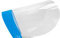 Craze 28308 - Visiera in plastica, flessibile, anti-sputo, con rivestimento anti-appannamento e anti-appannamento, imbottita