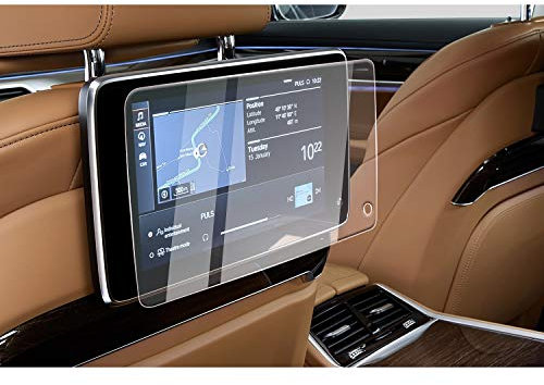 CDEFG Kompatibel mit BMW 7er G11 G12 G30 Auto Navigation Glas Schutzfolie 9H Kratzfest GPS Transparent Displayschutzfolie (7 Series Rear Seat TV)