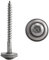 FASTON® Spenglerschrauben TORX 4,5x70 mm Edelstahl A2 V2A (50 Stück) mit Dichtscheibe 15mm ähnl. DIN 7995 Pozidriv Dichtscheibe Holzschrauben Wellplattenschrauben