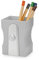 balvi Stiftehalter Sharpener Farbe Grau In Form eines Bleistiftspitzers Kunststoff