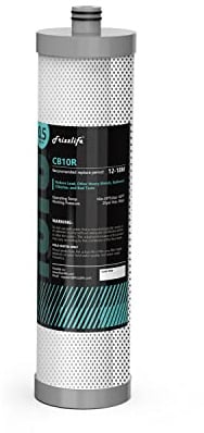 Frizzlife CB10R Ersatzfilterpatrone für DW10, DW10F, TW10 Untertischwasserfilter