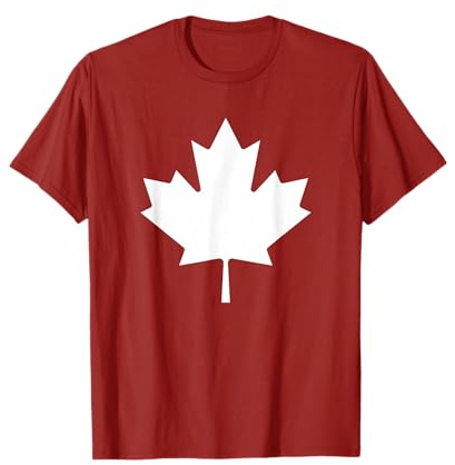 Kanada Hemd Ahornblatt rot Kanada T-Shirt