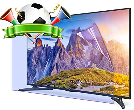 Film de protection d'écran TV antireflet/anti lumière bleue/anti-rayures/anti-reflet film de filtre de surface mate bouclier de moniteur pour Sharp, Sony, Samsung, Hisense, LG, etc.,85inch 1902x1089mm