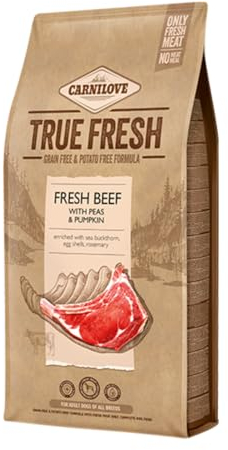 CARNILOVE True Fresh Adult Beef Dry Dog Food - 4 kg