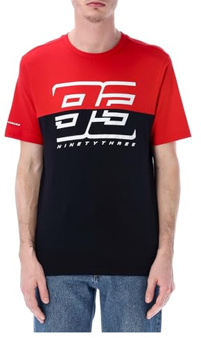 MM93 T-Shirt Marc Marquez Bicolor 93 Zoll, offizielles MotoGP