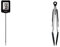 Heston Blumenthal Precision by Salter 544A HBBKCR Instant Read Meat Thermometer, Easy Hold & OXO Good Grips 22.8 cm Tongs with Silicone Heads