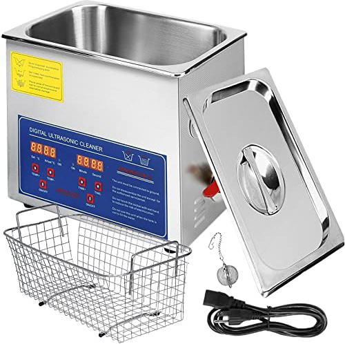 10L Digital Ultrasonic Cleaner, Ultrasonic Cleaning Machine, for Metal, Glasses, Jewellery etc.