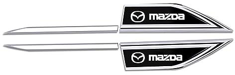 Selbstklebende Auto Emblem Aufkleber, für Mazda 3 5 6 323 626 CX-3 CX-4 CX-5 CX-7 CX-9 Axela 6 RX8 7 MX3 Abzeichen Dekoration, Auto Zubehö, Auto Außen Emblem Abzeichen