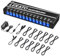 LEKATO Guitar Power Supply, 12 Isolated DC Outputs for 9V/12V/18V, 100mA 300mA 500mA Effect Pedal Power Supply with Short Circuit Protection for Musical Instruments Charging (12 Outputs)