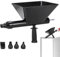 Pointing Mortar with 4 Nozzles Electric Mortar Grouting Machine Portable Cement Caulking Guns Mending-Leakage Grouting Machine for Bricks Walls Floors Home Decorations
