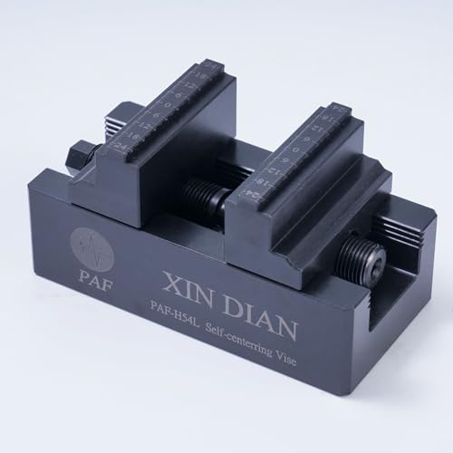 H54L-8-88L Selbstzentrierender CNC-Schraubstock, 8–88 mm Backenöffnung, 40 Nm Drehmoment, ± 0,03 mm Präzision, 4CR13H Stahl, EROWA/3R kompatibel