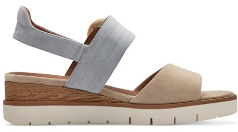 Tamaris Michi Keil Sandalette beige