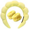 DRESHOW Spa Stirnband zum Waschen Gesicht Wristband Set Schwamm weiches Frottee Make-up Hautpflege Anti-Rutsch-Stirnband für Damen