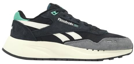 Reebok Unisex Classic Leather 2400 Sneaker, Black/ESCAPEBLUE/VINTAGECHALK, 40 EU, Black Escapeblue Vintagechalk, 40.5 EU