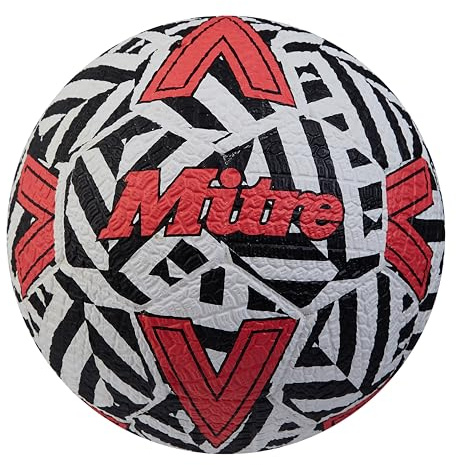 Mitre Street-Soccer-Fußball | Äußerst strapazierfähig | Perfekt für Hartplätze Fußball