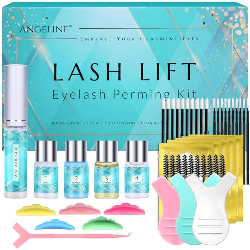 Wimpernlifting-Kit, Wimperndauerwelle-Kit, Semi-Permanentes Wimpernlifting-Kit, Professionelles Wimperndauerwelle-Kit, Geeignet für Salon & Zuhause Wimpernlifting-Kit