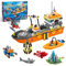 AKWME Juego Construcción Barcos City Ocean Explorer, Juego Construcción Barco Exploración con Luces LED, Helicóptero, Submarino y Jaula Tiburones, Regalos Cumpleaños para Niños y Niñas 6-12 Años