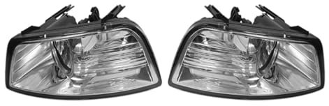 OKIIO Maßgeschneidert Nebelscheinwerfer für Ford Mondeo MK4 2007-2010 1521705 1521876,Nebelscheinwerfer für Fahrlicht,Rückfahrscheinwerfer für Auto,Nebelscheinwerfer-Zubehör