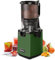 Fretta Fruta Entera Extractor de Zumos y Verduras,extractor de juegos,exprimidor de prensado en frío,140mm Calibrey,sistema antigoteo,de limpiar,sin bpa,filtro de acero,250 W