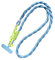 Diyxisk Cuerda para Movil, Trenza Retorcida Correa Movil, Diagonal Cordon Moviles Cuello, Adecuado para Crianza, Vacaciones, Actividades al Aire Libre y Viajes (Azul, Verde)
