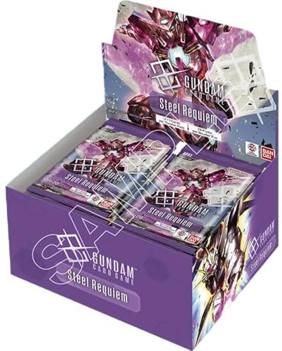 Gundam Card Game Booster Box - Steel Requiem (GD03) - 24 Packungen