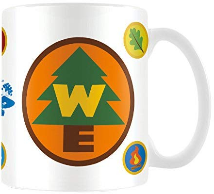 Disney Pixar Up, Wilderness exploradores Taza de cerámica, Multicolor