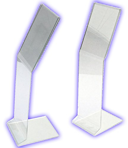 Ausstellungsdisplay Infoständer aus Acrylglas,. Plakataufsteller, Infotafel für Din A4 Einleger