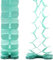 Creativery Papier Girlande 6 Meter (helltürkis/Aqua 314) // Papiergirlande Hängedeko Raumdeko Party Geburtstag Raumdekoration Deko