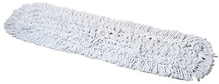 Tidy Tools 36 Inch Dust Mop Replacement Head – Reusable Cotton Mop Refill for Commercial Floor Cleaning & Janitorial Use