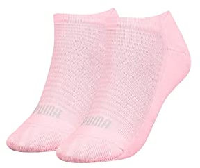 PUMA Sneaker, Calzini Donna, Rosa, 39-42 (Pacco da 2)