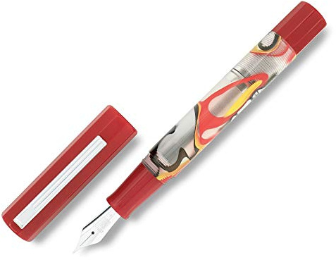 Opus 88 Flow Red Fountain Pen (Medium)