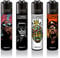 DHOBIA Clipper® Feuerzeuge - 4er Sets - Sommer 2020 Kollektion + 1x Clipper (Hip-Hop Legends) LMC258