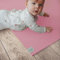 Sanosoft® Krabbelmatte Made in Germany, Öko-Tex Anti-Rutsch Krabbelunterlage - 160cm X 160cm Rosa