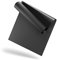 LILENO SPORTS Bodenschutzmatte [60x120 cm] Schwarz - Laufband Matte 1 mm Dicke - Fitness Unterlegmatte für Crosstrainer, Rollentrainer und andere Fitnessgeräte - auch als Yoga Matte